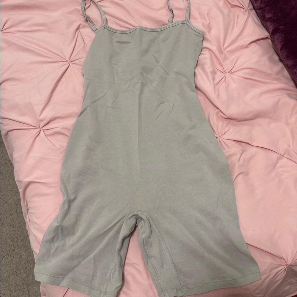 SKIMS Outdoor Cami Onesie- Stone